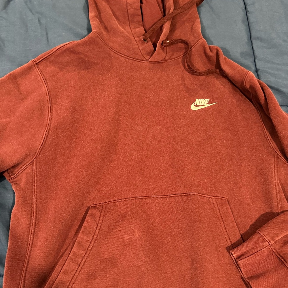 Nike Men's Maroon Club Hoodie